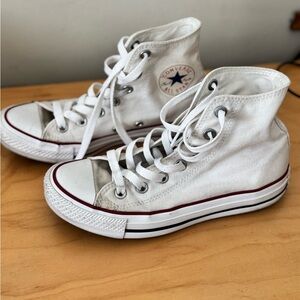 Converse Classic White High-Top Sneakers